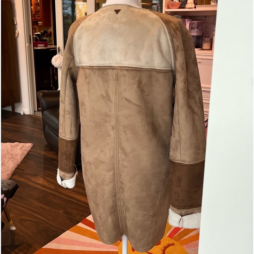 Sam Elderman Patchwork Aiden Color-Block faux She… - image 3